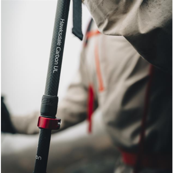 Robens foldbare vandrestave Hawksdale Carbon UL