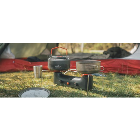Robens dobbelt gasblus Fire Finch Double Stove