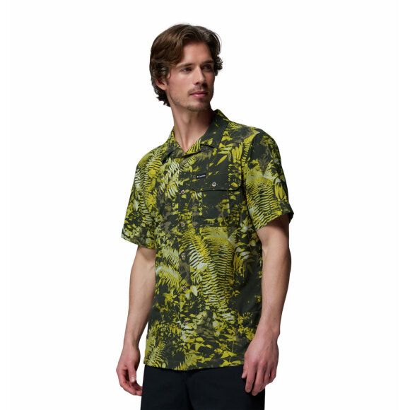 Tech Trail Utility Printed SS Antique Moss