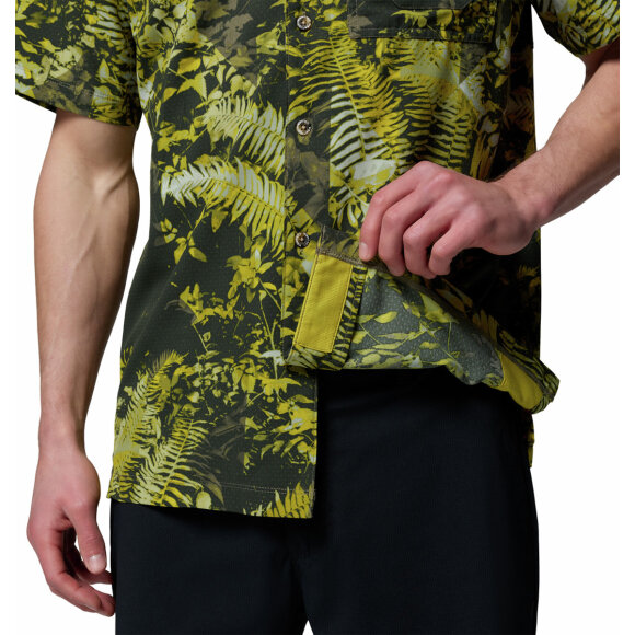 Tech Trail Utility Printed SS Antique Moss