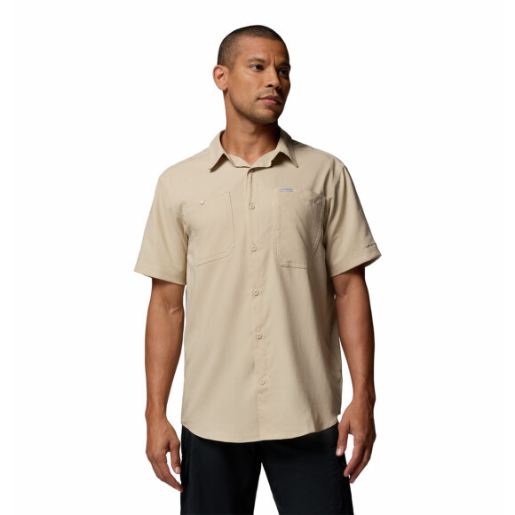 Columbia Silver Ridge Utility SS Shirt Fossil
