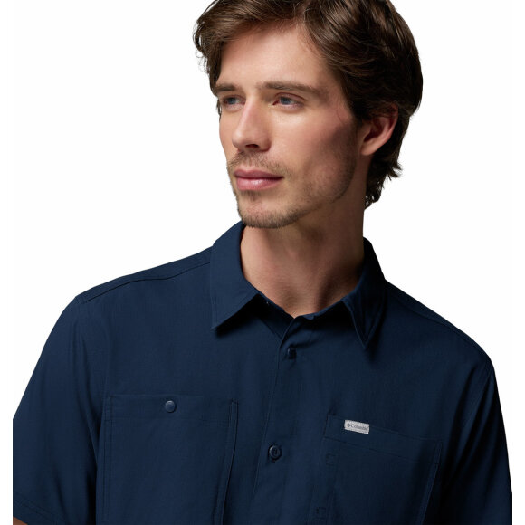 Columbia Silver Ridge Utility SS Shirt Navy