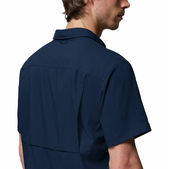 Columbia Silver Ridge Utility SS Shirt Navy