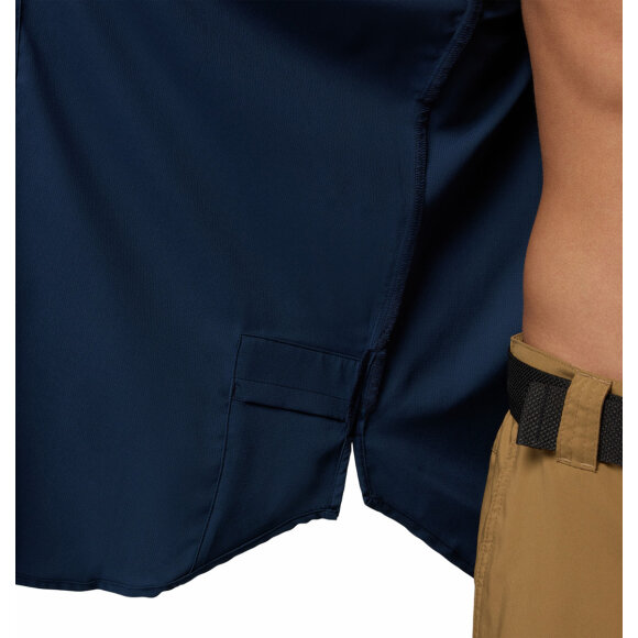 Columbia Silver Ridge Utility SS Shirt Navy