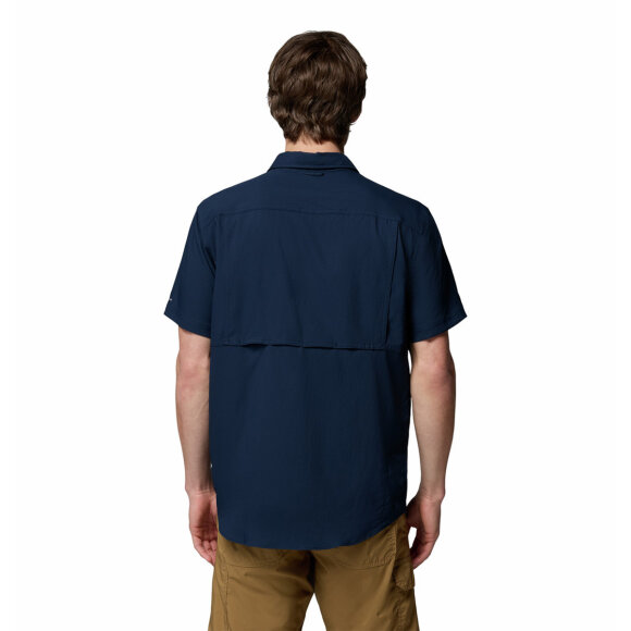Columbia Silver Ridge Utility SS Shirt Navy
