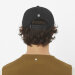 Salomon Logo Flat Cap Deep Black