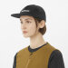 Salomon Logo Flat Cap Deep Black