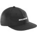 Salomon Logo Flat Cap Deep Black