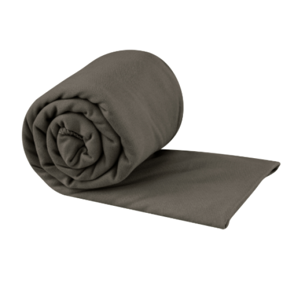Pocket Towel L Beluga letvægtshåndklæde