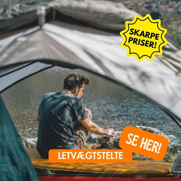 Letvægtstelte til skarpe priser