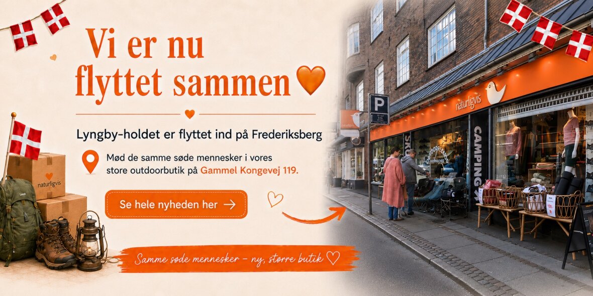 Naturligvis Outdoor Lyngby er flyttet til Frederiksberg