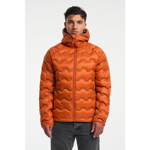 Tenson Miyabi Hood Down Herrejakke Dark Orange