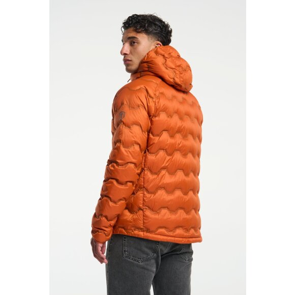 Tenson Miyabi Hood Down Herrejakke Dark Orange