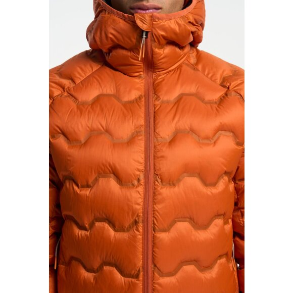 Tenson Miyabi Hood Down Herrejakke Dark Orange