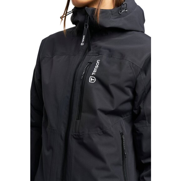 Tenson Niseko Skijakke Dame Sort