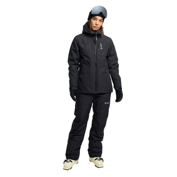 Tenson Niseko Skijakke Dame Sort