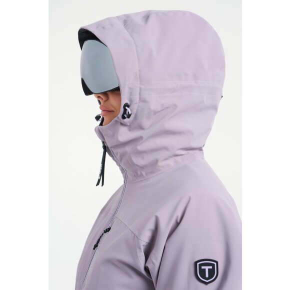 Tenson Niseko Skijakke Dame Grey Purple (Lilla)