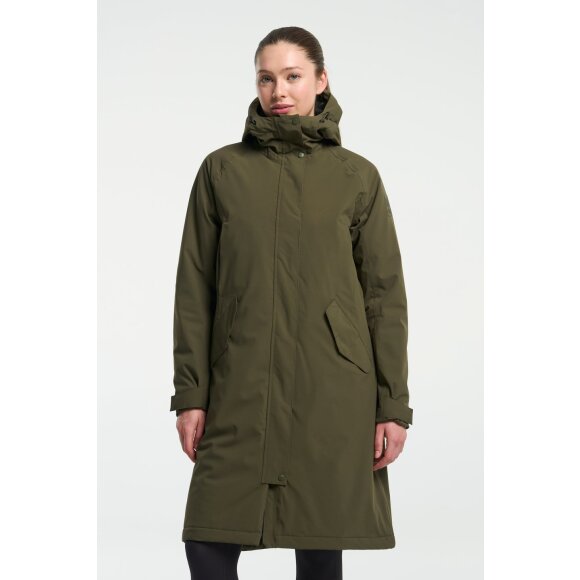 Tenson Trudy Parka Dame Grøn