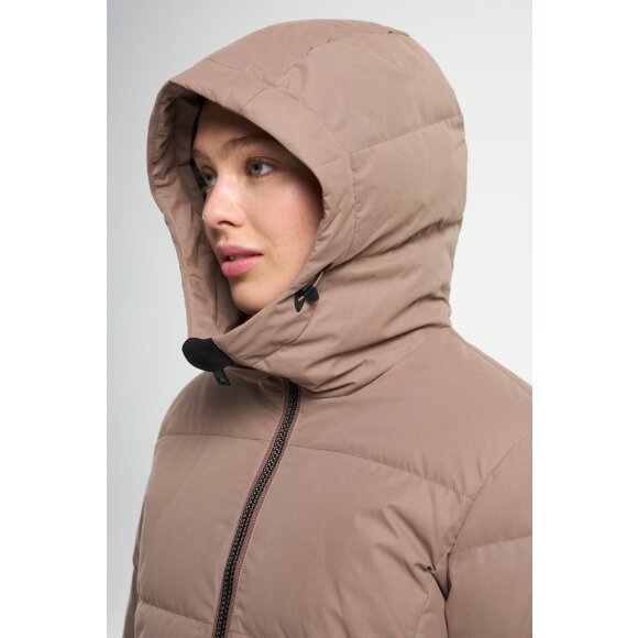 Tenson Dunfrakke 2.0 Dame Taupe