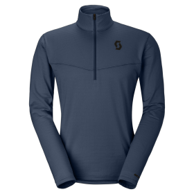 Scott M Defined Light Pullover Dusk Blue