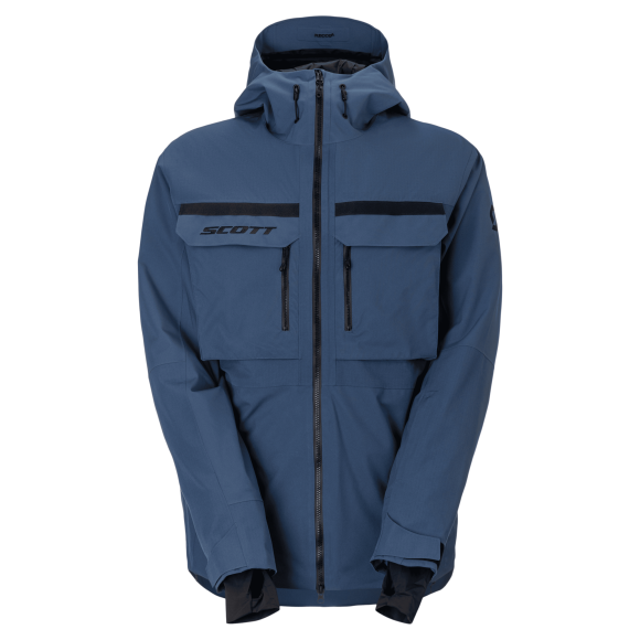Scott M Ultimate Dryo Utility Jacket Dusk Blue