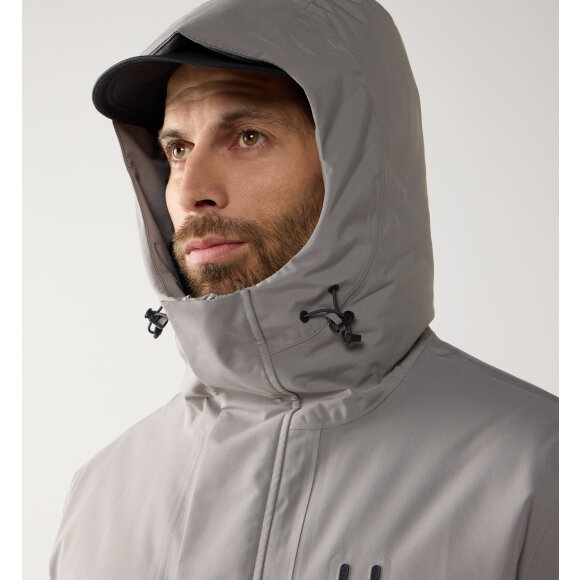 Haglöfs Salix Proof Mimic Parka Men Stone Brick