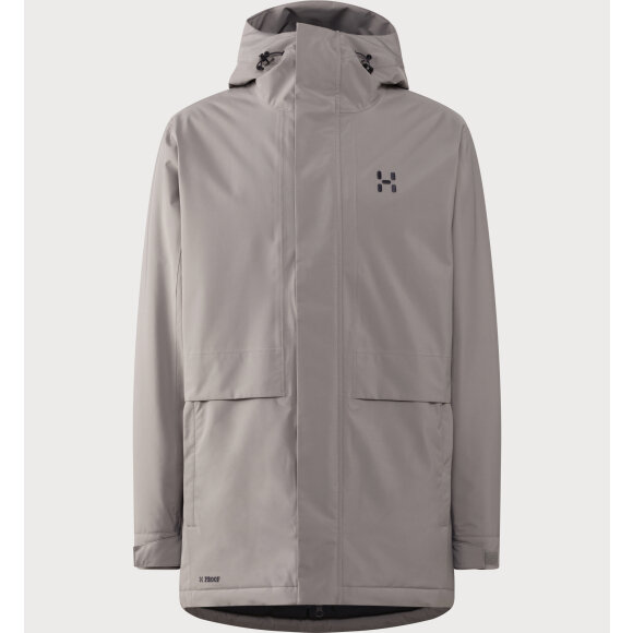 Haglöfs Salix Proof Mimic Parka Men Stone Brick