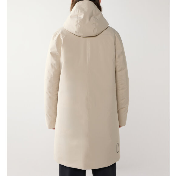 Haglöfs Yra Mimic Proof Parka Women Chalk Beige