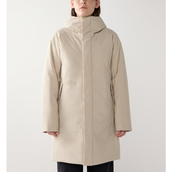 Haglöfs Yra Mimic Proof Parka Women Chalk Beige