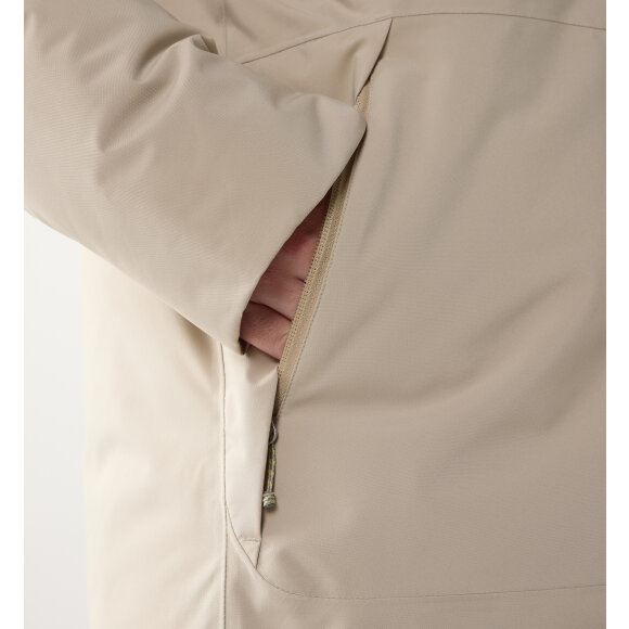 Haglöfs Yra Mimic Proof Parka Women Chalk Beige