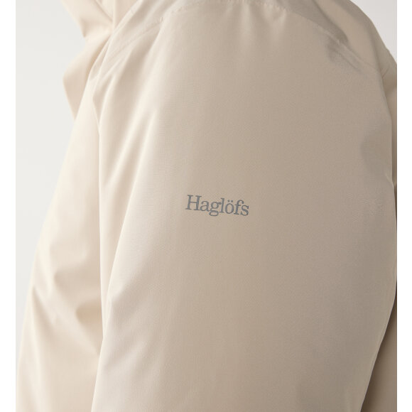 Haglöfs Yra Mimic Proof Parka Women Chalk Beige
