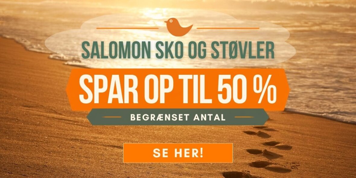 Salomon sko og støvler spar op til 50%