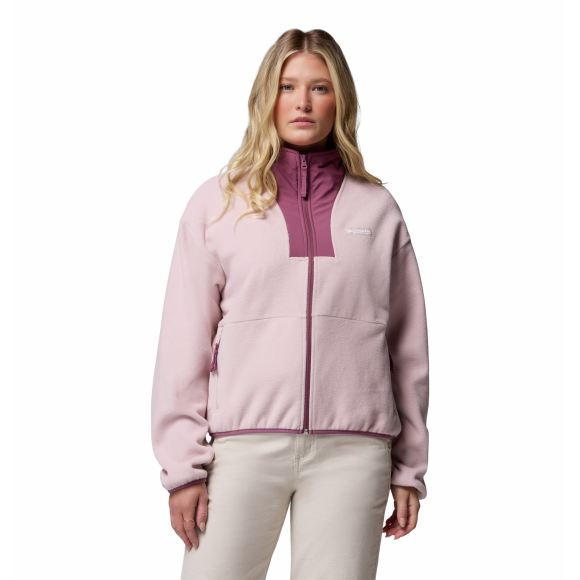 Columbia Sequoia Grove II Full Zip Mineral Pink Fleece