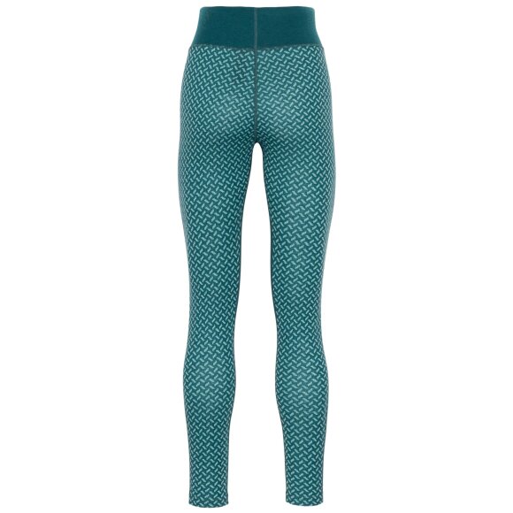 Kari Traa Smekker High Waist Base Layer Peacock