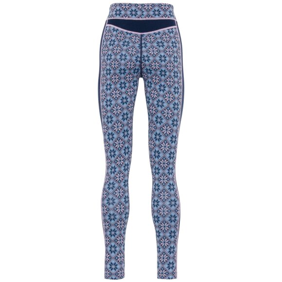 Kari Traa Rose High Waist Base Layer Pants Dark Navy