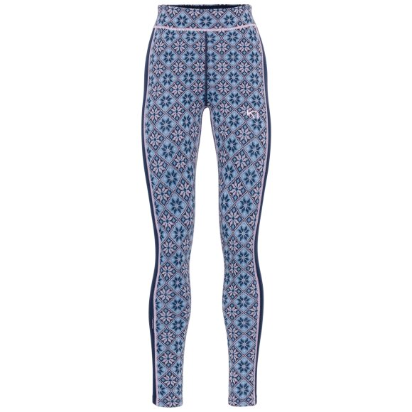 Kari Traa Rose High Waist Base Layer Pants Dark Navy