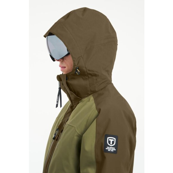 Tenson Arlin Jacket herre – olivengrøn skijakke