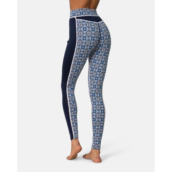 Kari Traa Rose High Waist Base Layer Pants Dark Navy