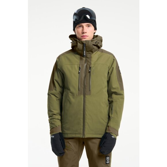 Tenson Arlin Jacket herre – olivengrøn skijakke