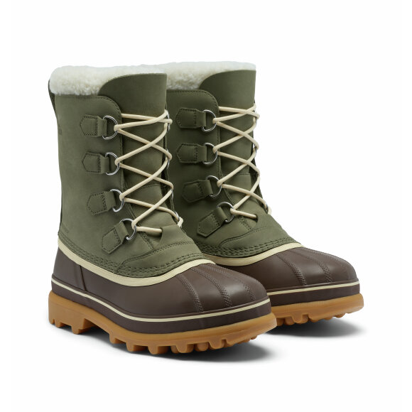 Sorel Caribou WP M Vinterstøvler Mænd - Stone Green