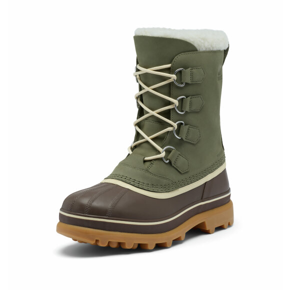 Sorel Caribou WP M Vinterstøvler Mænd - Stone Green