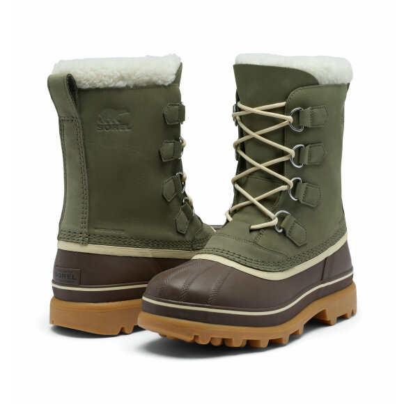 Sorel Caribou WP M Vinterstøvler Mænd - Stone Green