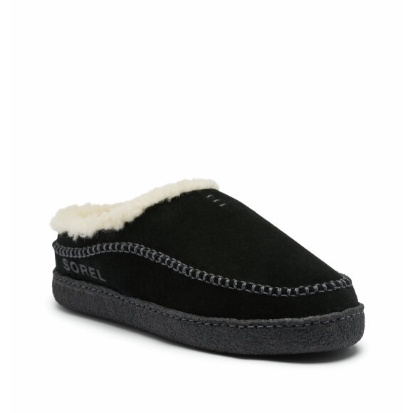 Sorel Lanner Ridge Black - Fritidssko til mænd i sort