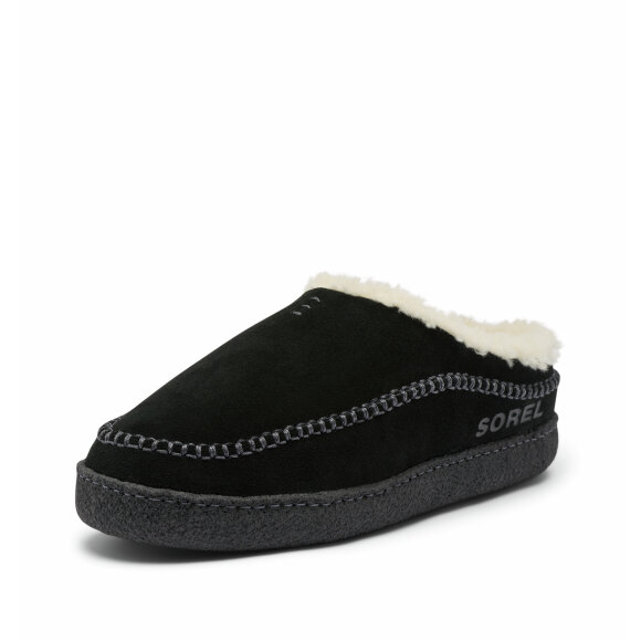 Sorel Lanner Ridge Black - Fritidssko til mænd i sort