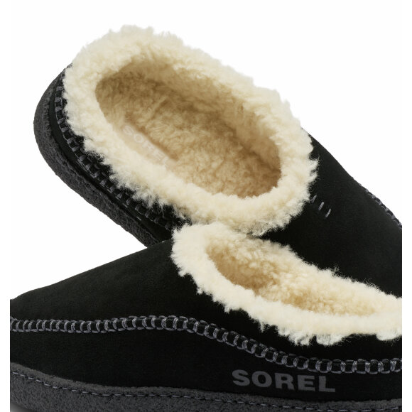 Sorel Lanner Ridge Black - Fritidssko til mænd i sort