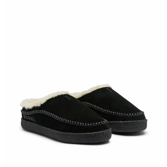 Sorel Lanner Ridge Black - Fritidssko til mænd i sort