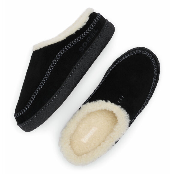 Sorel Lanner Ridge Black - Fritidssko til mænd i sort