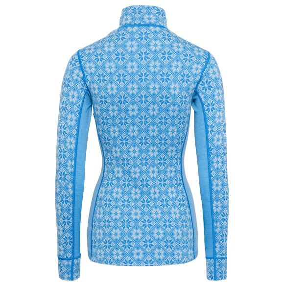 Kari Traa Rose Half Zip Base Layer Top Ocean