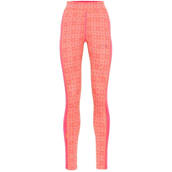 Kari Traa Rose High Waist Base Layer Pants Bubblegum