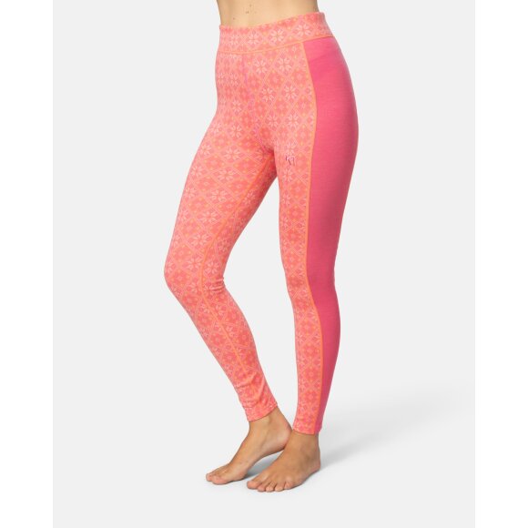 Kari Traa Rose High Waist Base Layer Pants Bubblegum